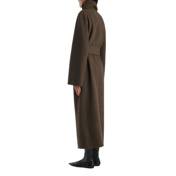 Romare Coat in Army Melange - Image 3