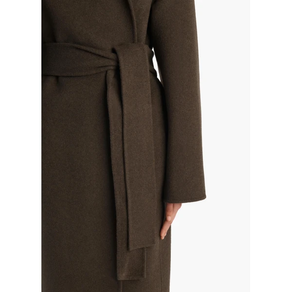 Romare Coat in Army Melange - Image 5