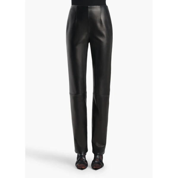 Ryden Pant in Black Leather - Image 3