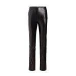 Khaite Ryden Pant in Black Leather | Pants | Luxury Shoes 