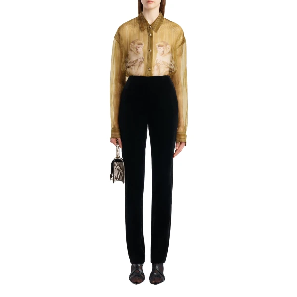 Ryden Pant in Black Velvet - Image 2