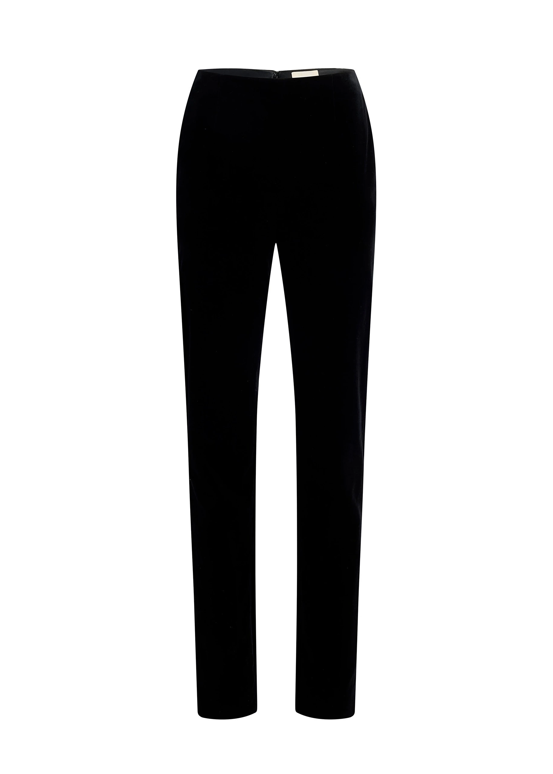 Khaite Ryden Pant in Black Velvet | Pants | Luxury Shoes Khaite Ryden Pant in Black Velvet | Pants | Luxury Shoes