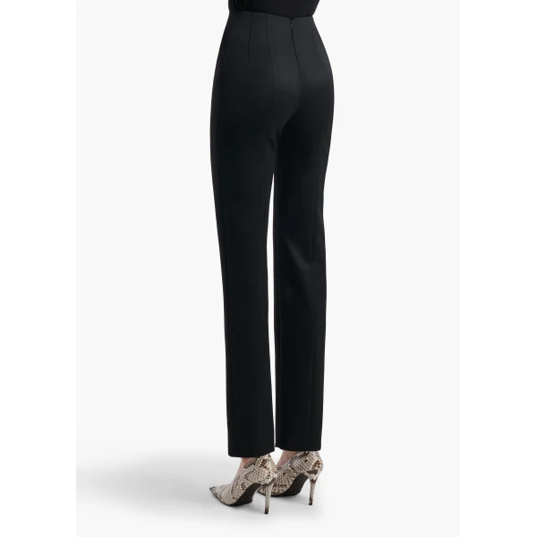 Ryden Pant in Black Wool - Image 4