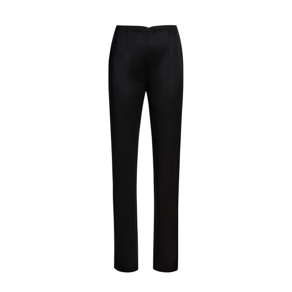 Khaite Ryden Pant in Black Wool | Pants | Luxury Shoes 