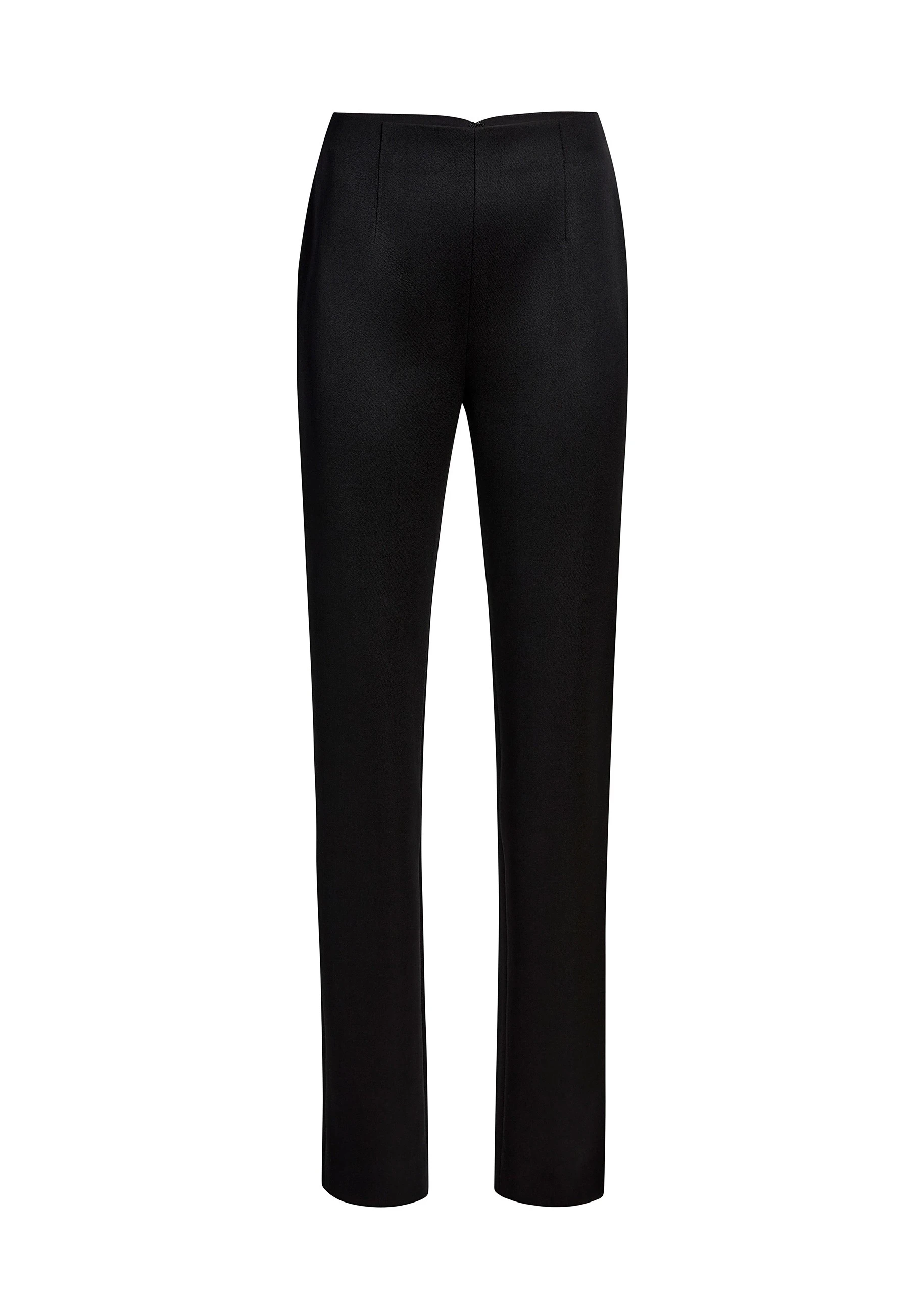 Khaite Ryden Pant in Black Wool | Pants | Luxury Shoes Khaite Ryden Pant in Black Wool | Pants | Luxury Shoes