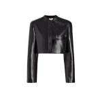 Khaite Samo Jacket in Black Leather | Jackets | Luxury Shoes 