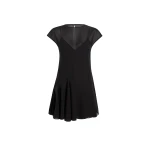 Khaite Scarla Dress in Black Silk | Dresses | Luxury Shoes 