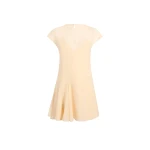 Khaite Scarla Dress in Champagne Silk | Dresses | Luxury Shoes 