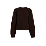 Khaite Simone Sweater in Bark | Knitwear | Luxury Shoes 