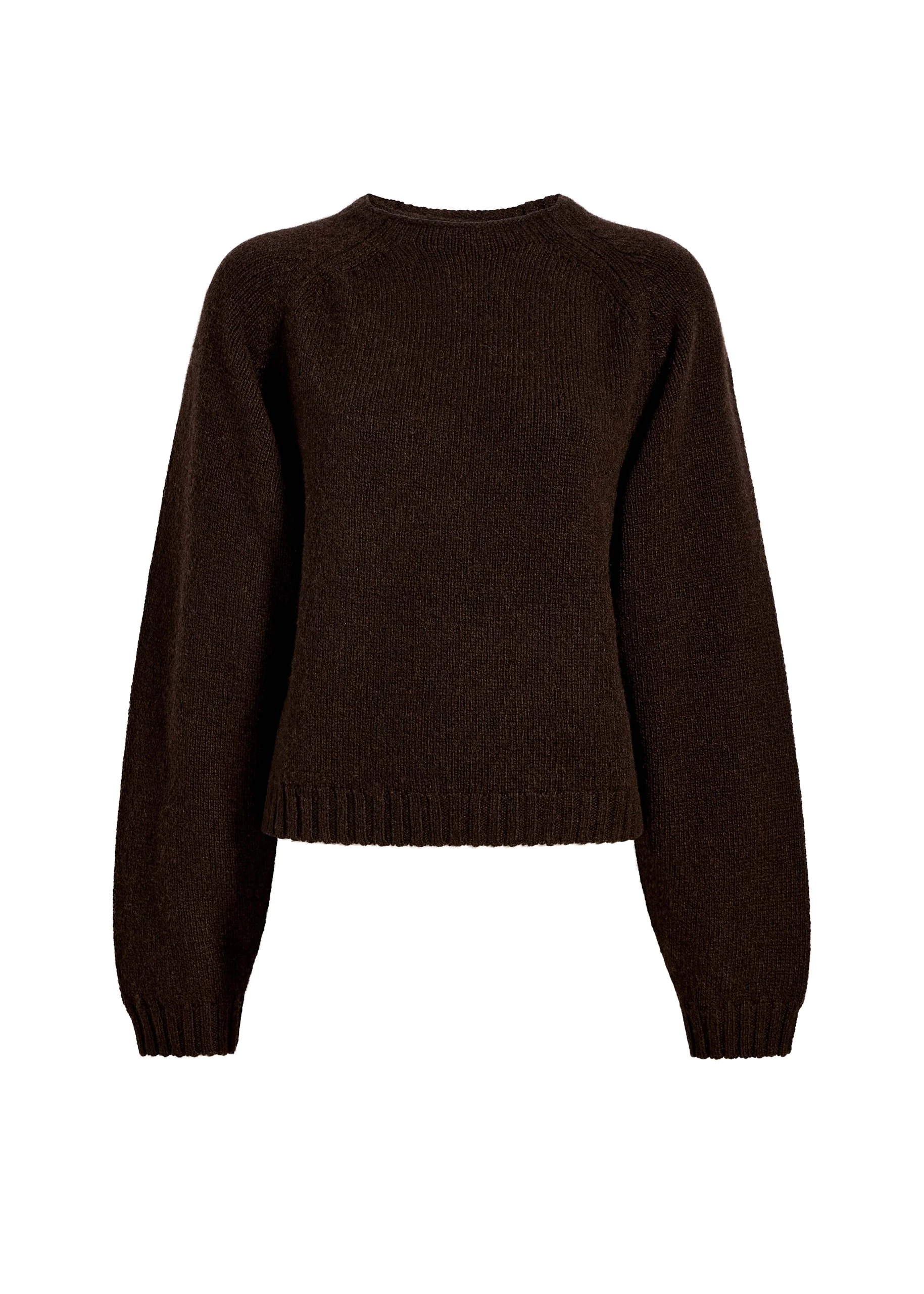 Khaite Simone Sweater in Bark | Knitwear | Luxury Shoes Khaite Simone Sweater in Bark | Knitwear | Luxury Shoes