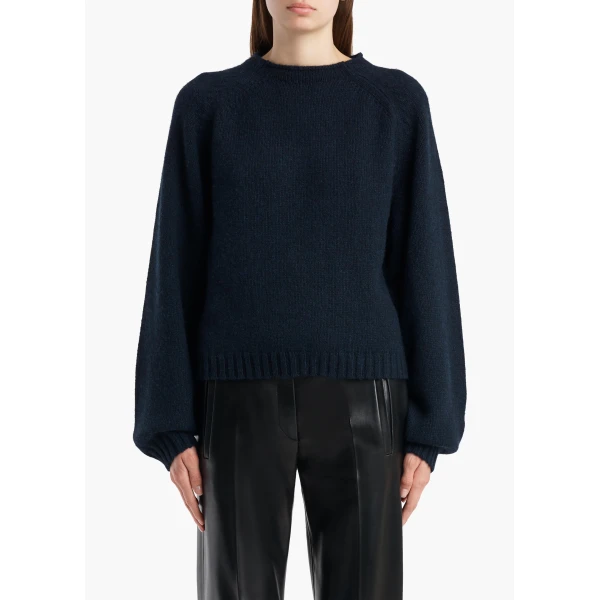 Simone Sweater in Deep Navy - Image 3