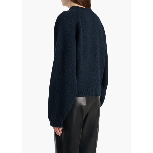Simone Sweater in Deep Navy - Image 4