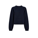 Khaite Simone Sweater in Deep Navy | Knitwear | Luxury Shoes 