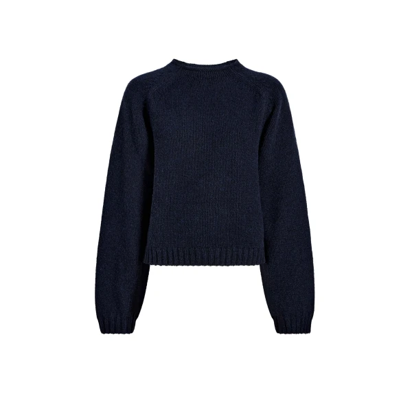 Khaite Simone Sweater in Deep Navy | Knitwear | Luxury Shoes 