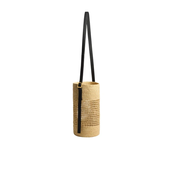 Small Billie Bucket Bag in Natural - Image 2