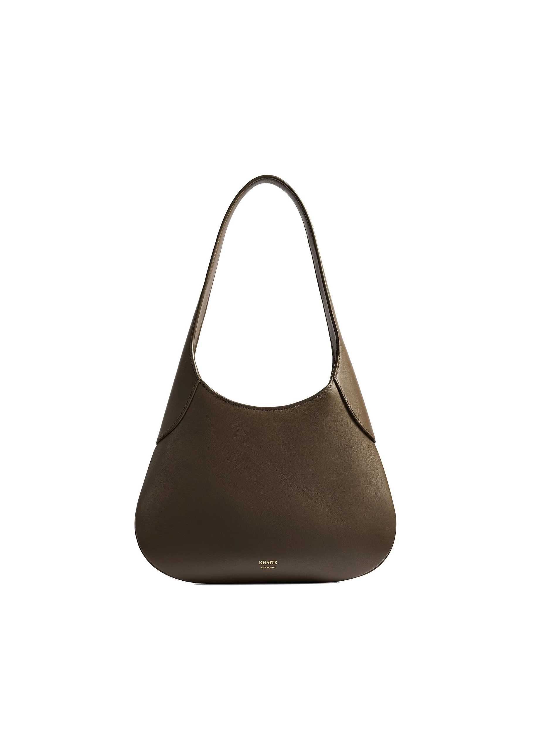 Khaite Small Joan Hobo in Elephant | Buy Bags at Luxury Shoes Khaite Small Joan Hobo in Elephant