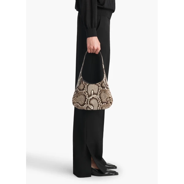 Small Joan Hobo in Natural Python - Image 3