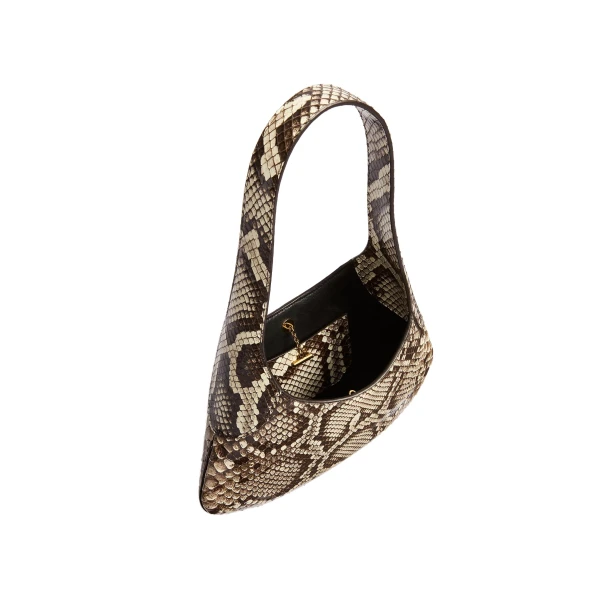 Small Joan Hobo in Natural Python - Image 5