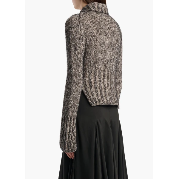 Takeo Cardigan in Sepia and Black Multi - Image 4