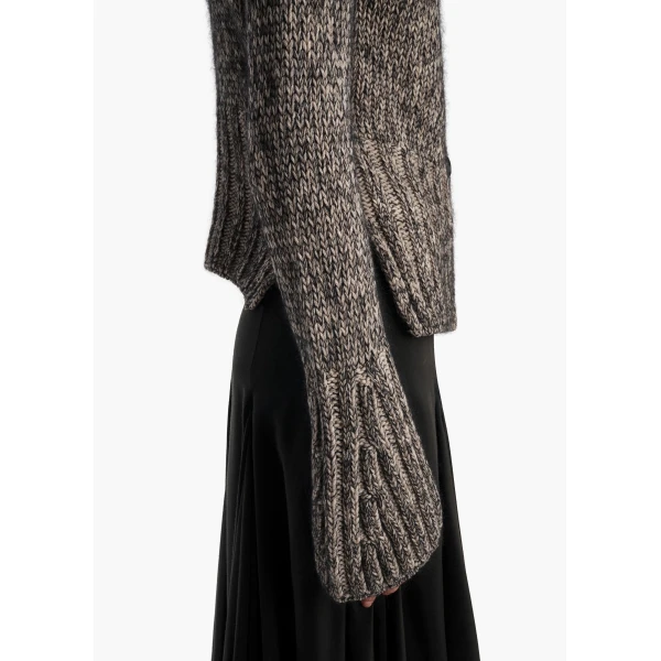 Takeo Cardigan in Sepia and Black Multi - Image 6