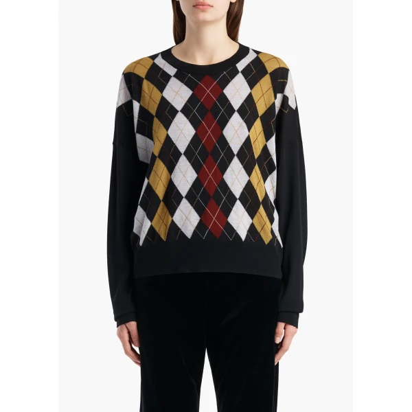 Tammy Sweater in Black Multi - Image 3