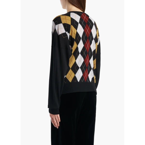 Tammy Sweater in Black Multi - Image 4