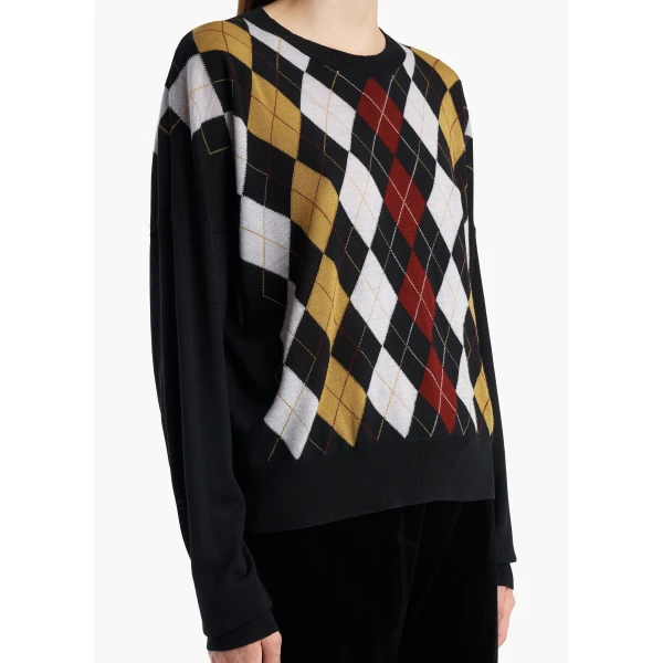 Tammy Sweater in Black Multi - Image 5