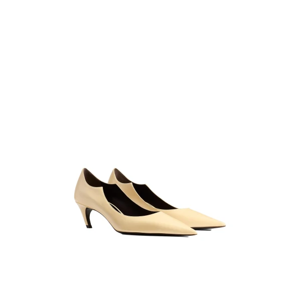 Valerie Low Pump in Butter Glazed Leather - Image 2