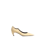 Khaite Valerie Low Pump in Butter Glazed Leather