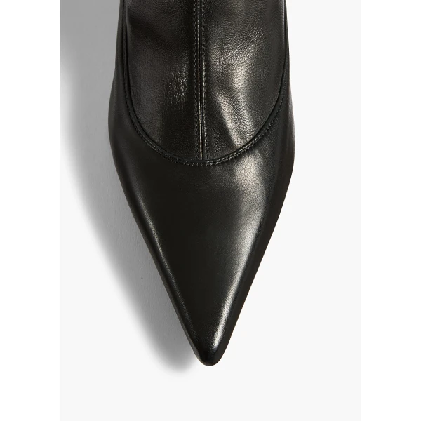 Valerie Mid-Calf Boot in Black - Image 5