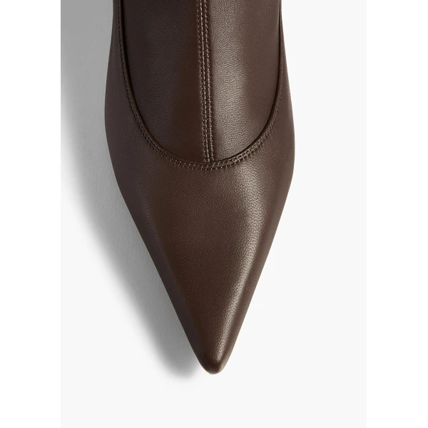 Valerie Mid-Calf Boot in Chocolate - Image 5