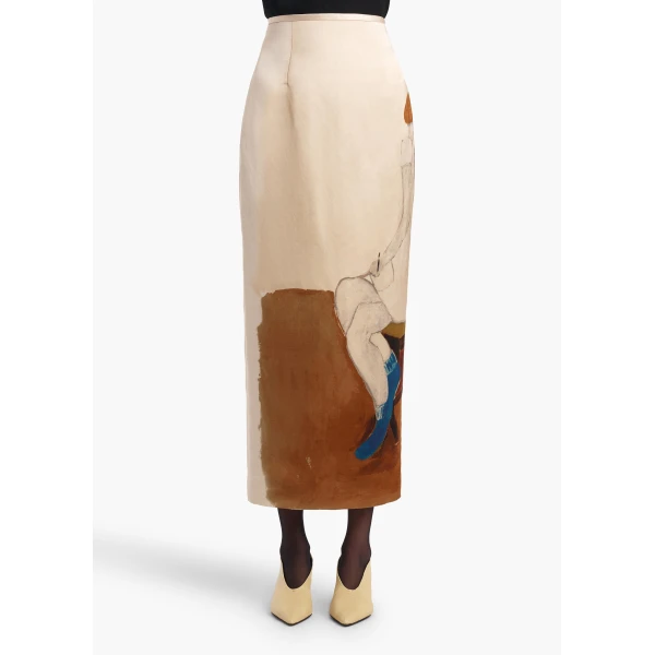 Winton Skirt in Lady Print - Image 3