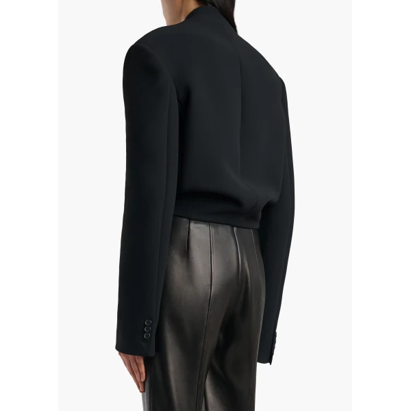York Jacket With Cord Embroidery in Black and Gold - Image 4