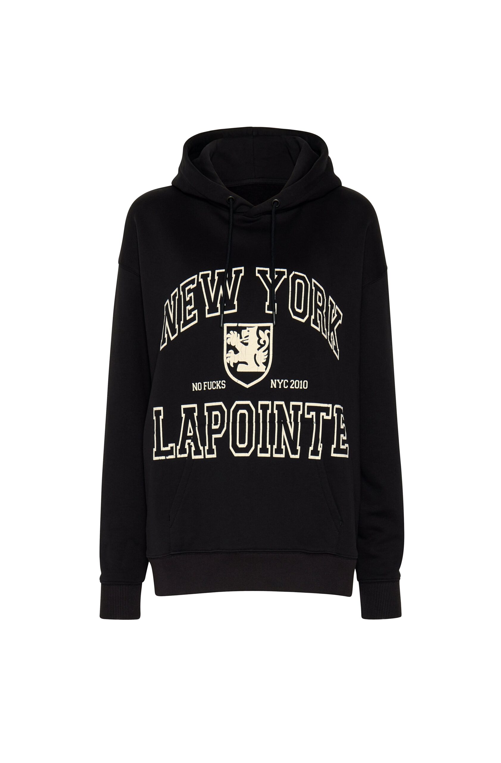 Cotton Logo Sweatshirt in Black