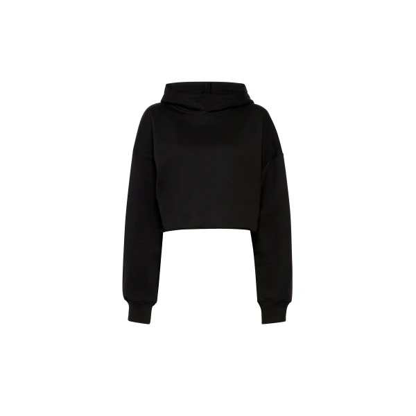 Cotton Sweatshirt in Black