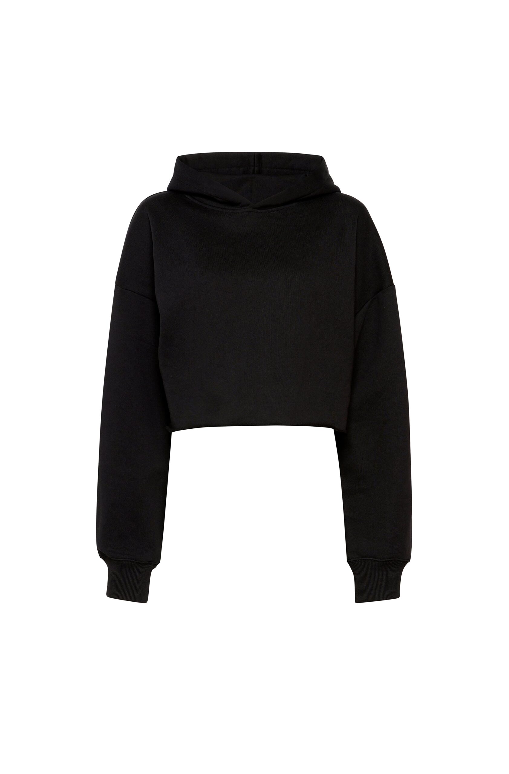 Cotton Sweatshirt in Black