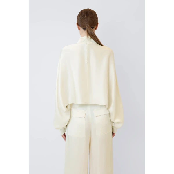 satin caftan top