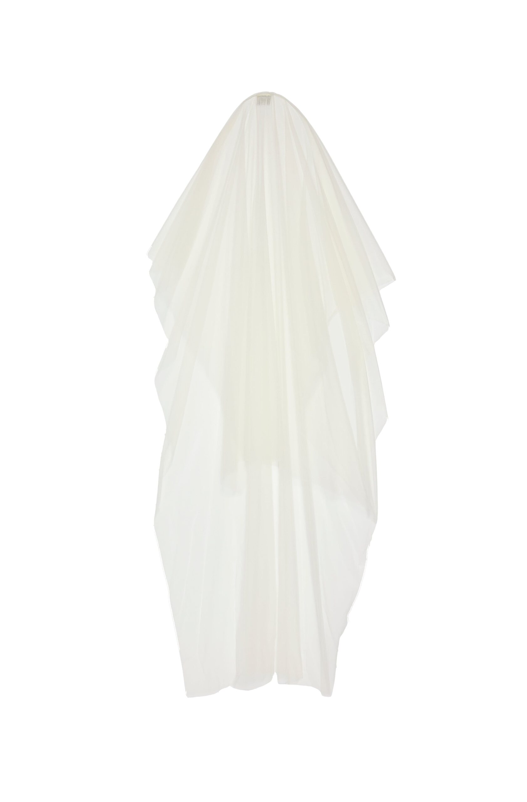 LaPointe Tulle Veil in Cream LaPointe