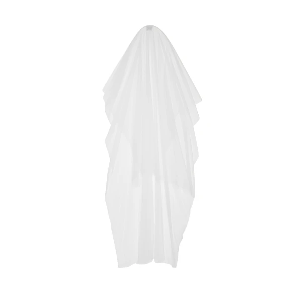 Tulle Veil in White