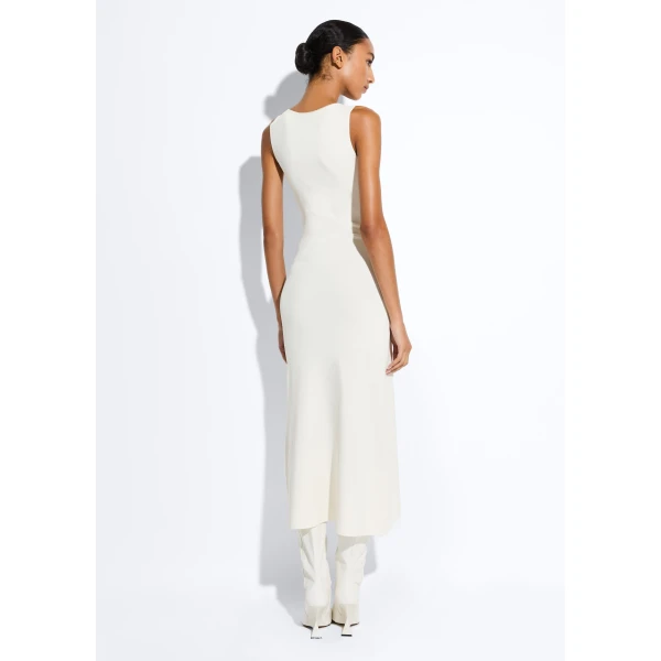 viscose waist tie dress