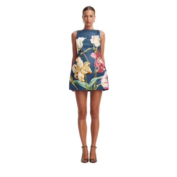 Ali Embroidered Mini Dress