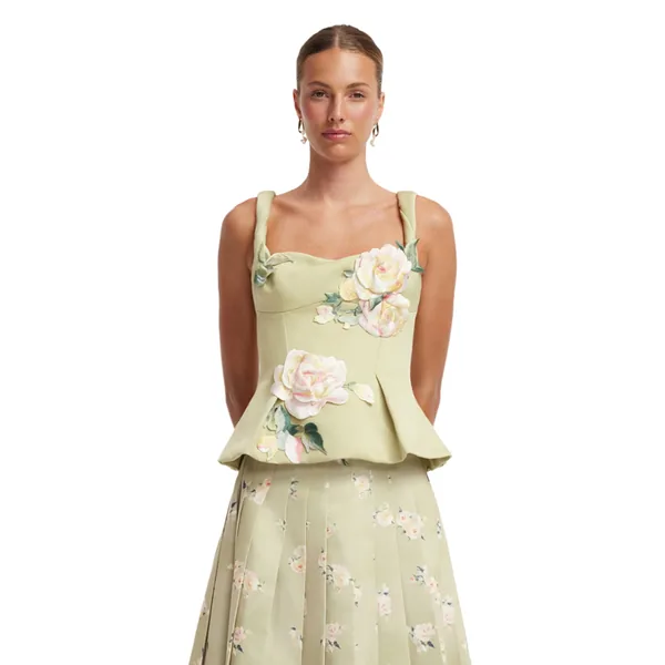 Georgia Embroidered Top