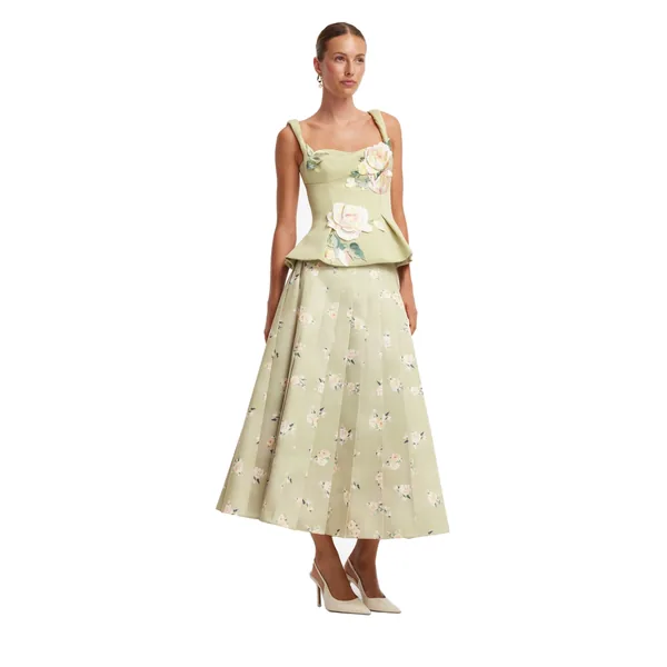 Pistachio Rose Print