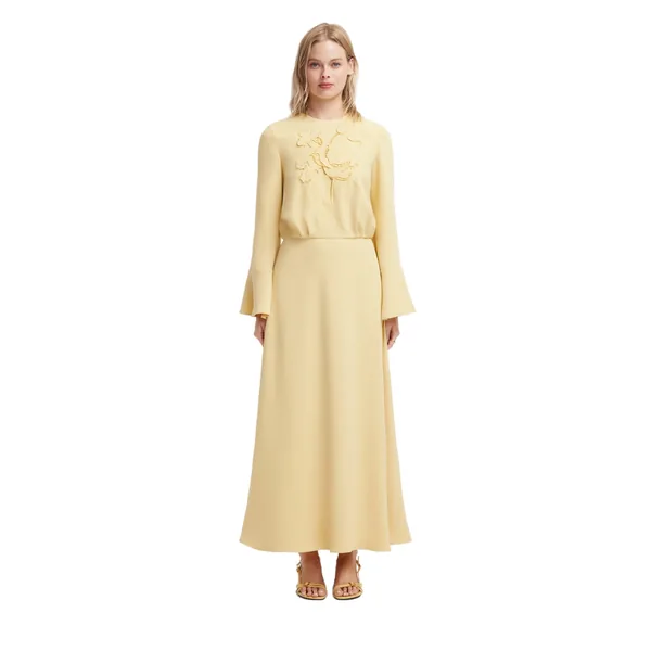 Kinsley Appliqué Maxi Dress