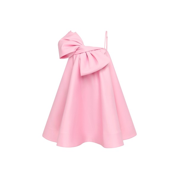 Leo Lin Chelsea Bow Mini Dress in Pink