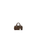 Loewe Amazona Nano in nubuck, Tundra | Clutch Bags | Luxury Shoes 