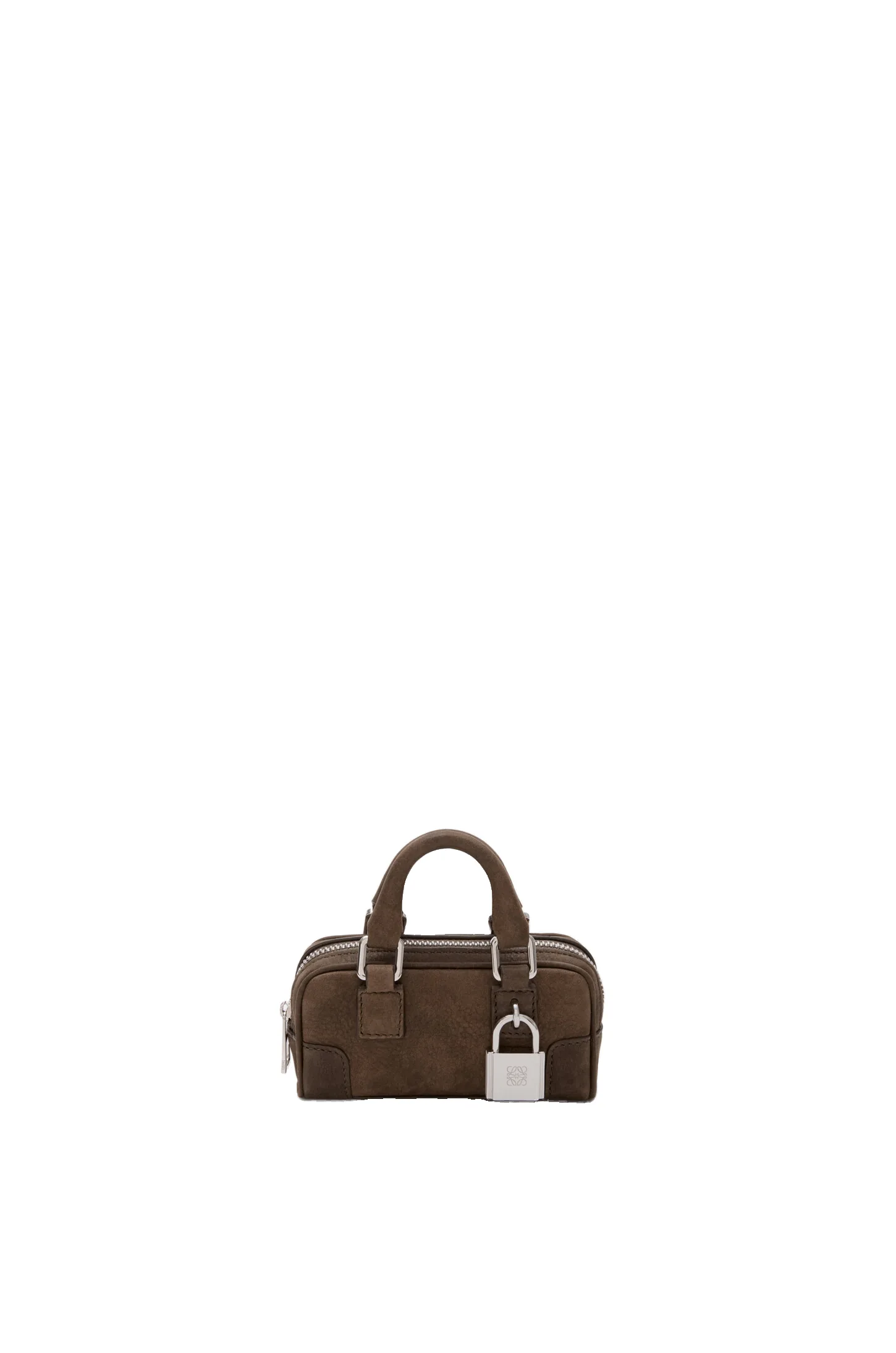 Loewe Amazona Nano in nubuck, Tundra | Clutch Bags | Luxury Shoes Loewe Amazona Nano in nubuck, Tundra | Clutch Bags | Luxury Shoes