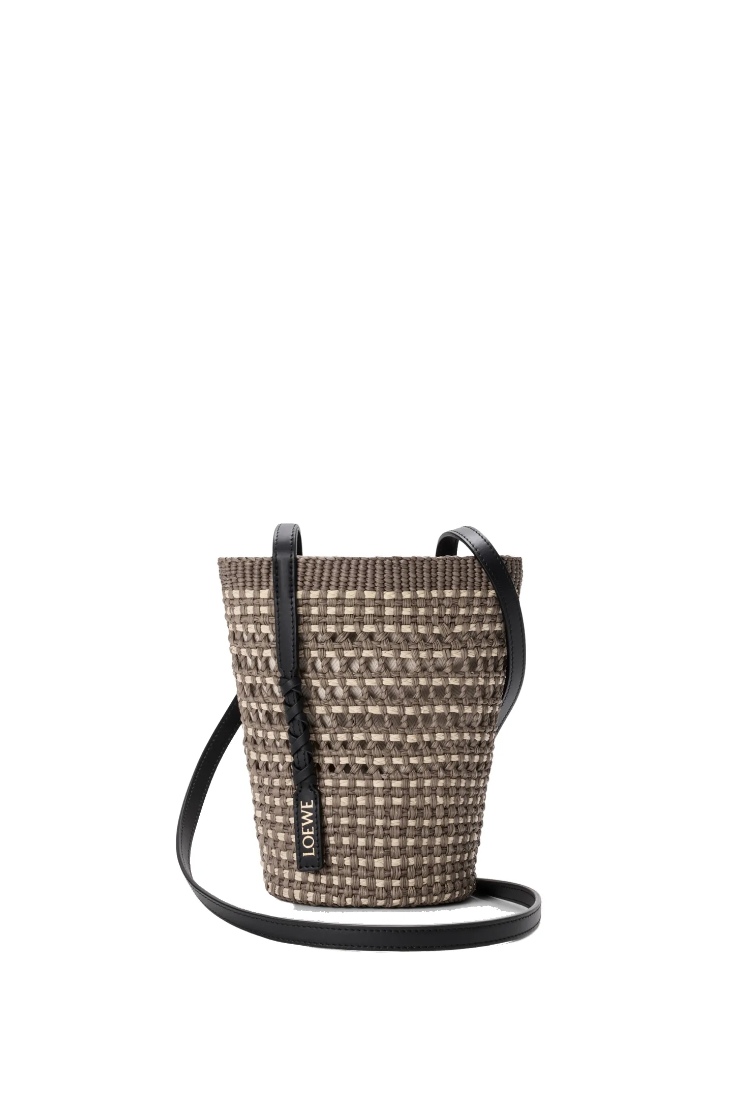 Loewe Braid pocket in iraca palm and calfskin, Khaki/Natural | Clutch Bags | Luxury Shoes Loewe Braid pocket in iraca palm and calfskin, Khaki/Natural | Clutch Bags | Luxury Shoes
