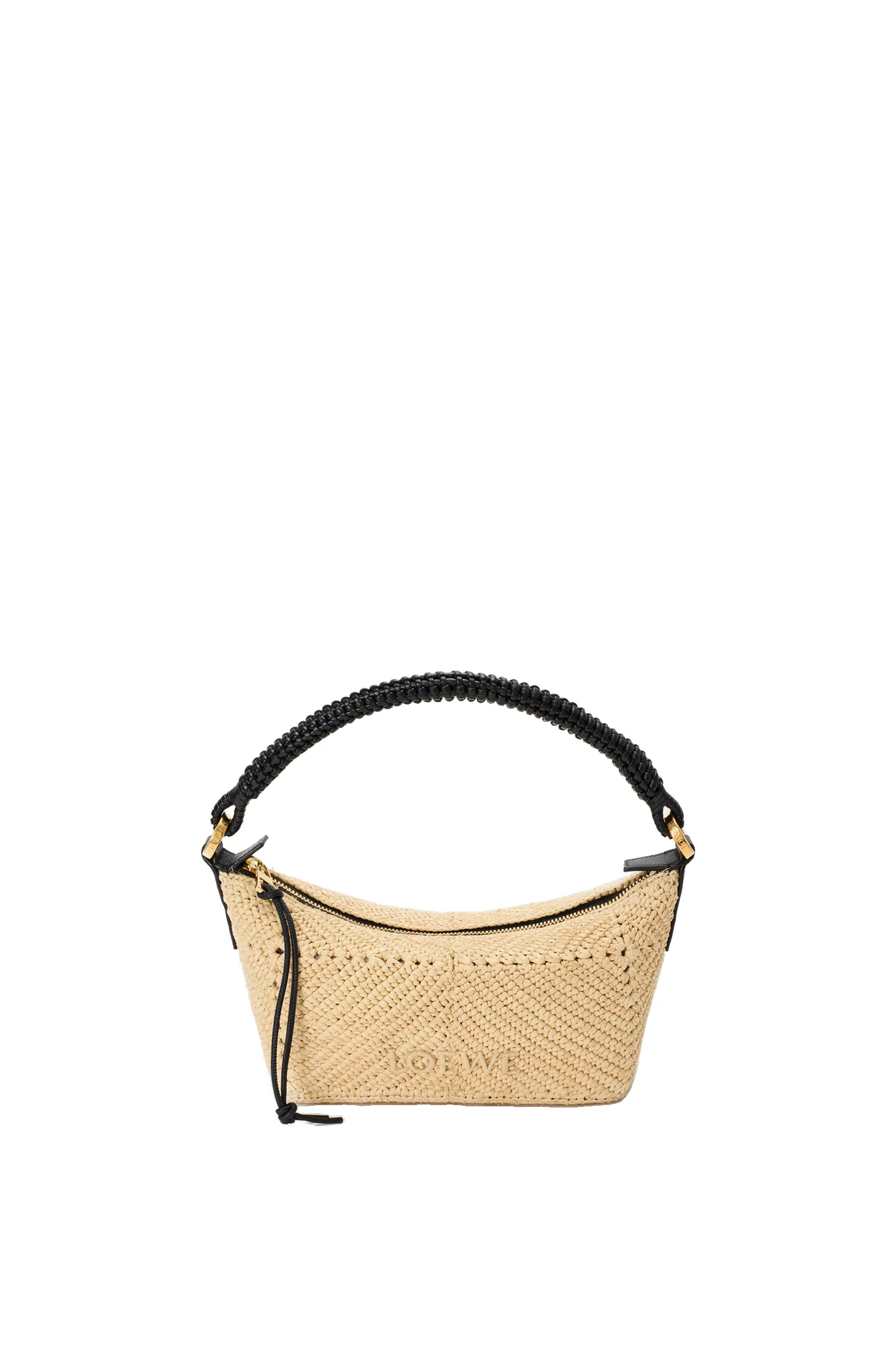 Loewe Cala mini bag in classic calfskin and raffia, Natural/Black | Totes & Top-Handle Bags | Luxury Shoes Loewe Cala mini bag in classic calfskin and raffia, Natural/Black | Totes & Top-Handle Bags | Luxury Shoes
