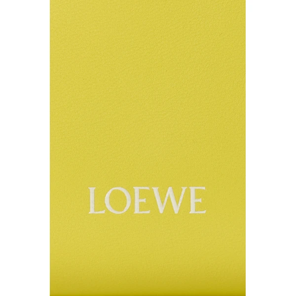 Loewe Cala mini bag in mellow nappa lambskin, Lemon/Soft White | Mini Bags | Luxury Shoes 